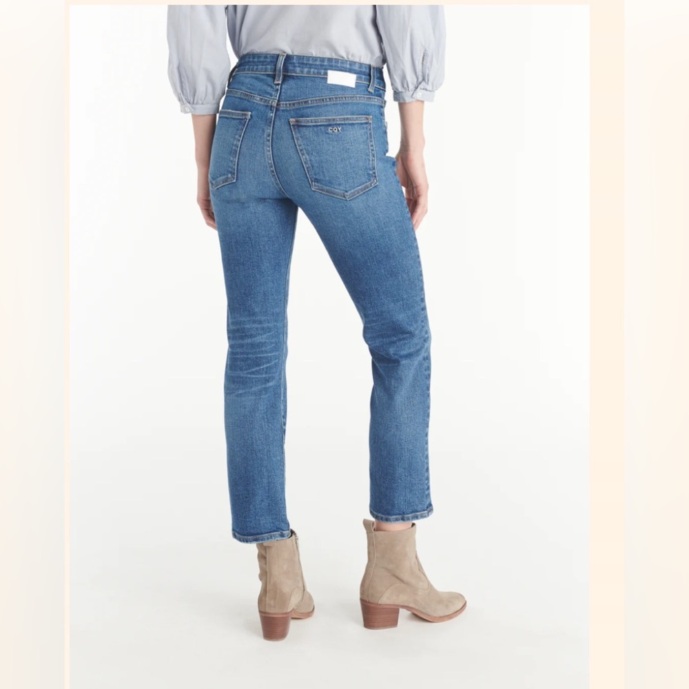 CQY Ankle Length Jean Cut From Japanese Stretch Denim - Picture 2 of 8